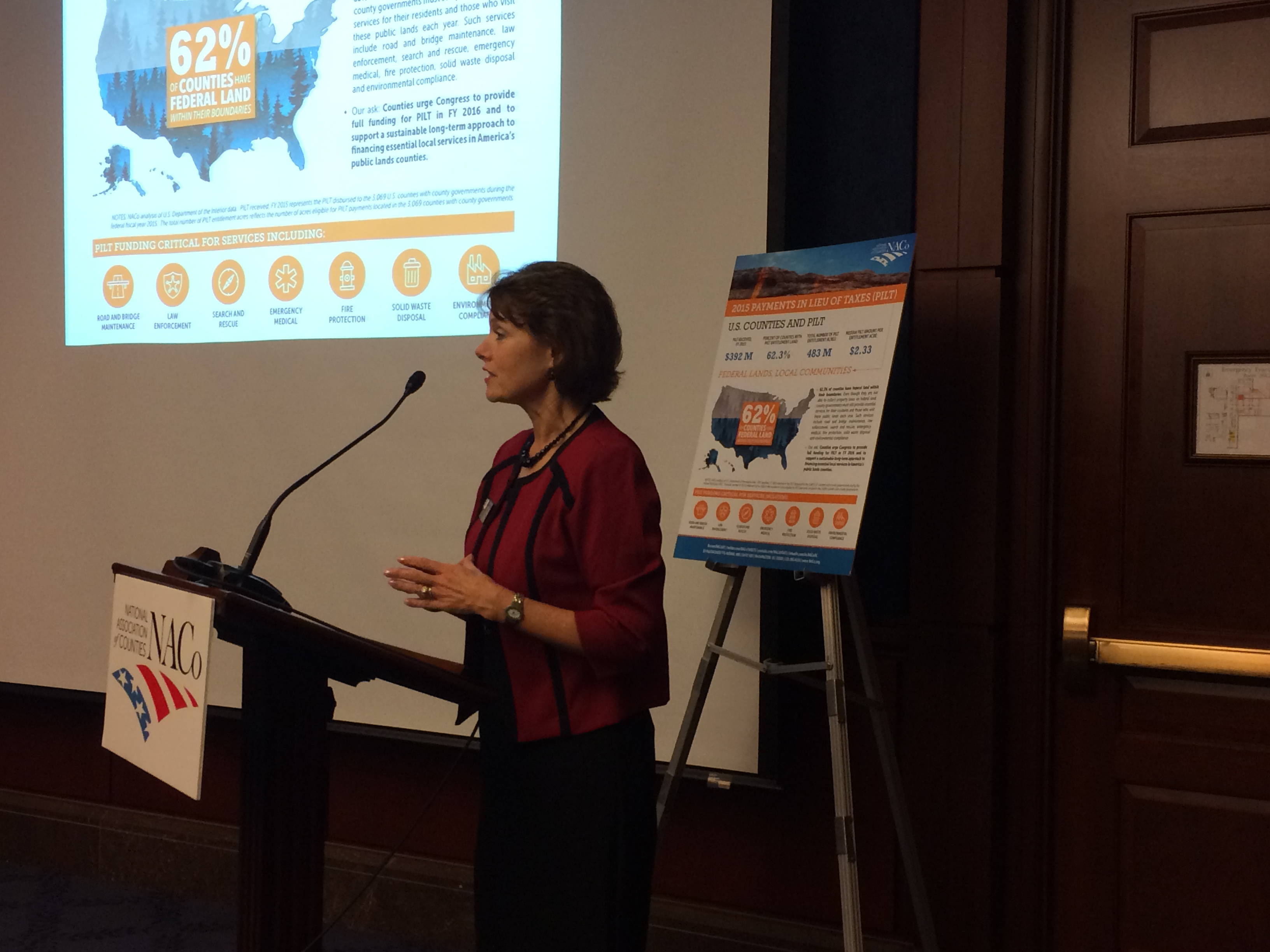NACo Holds Capitol Hill Briefing on PILT
