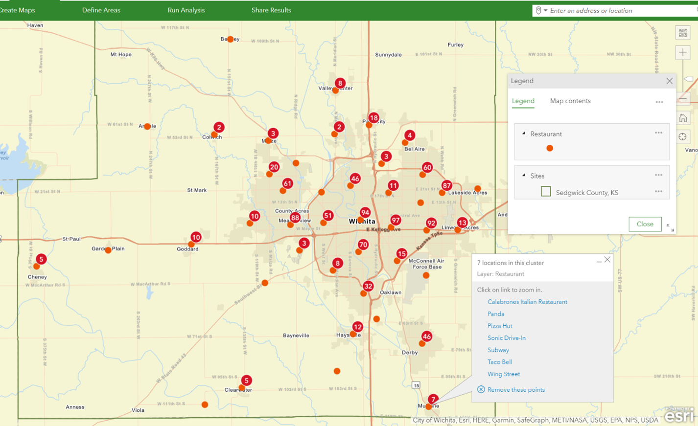 Sedgwick County Kansas Gis Gis And Economic Restoration