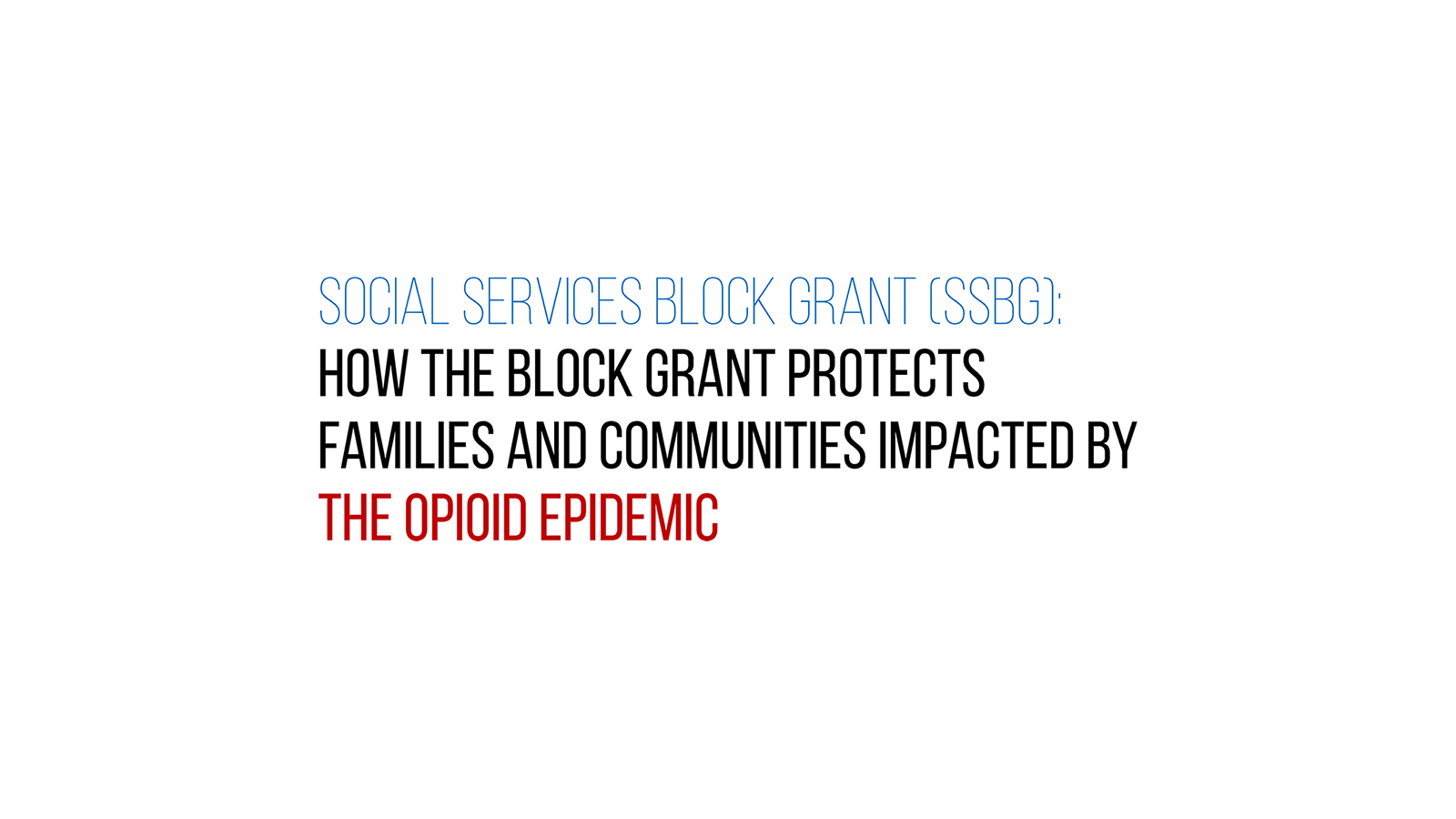 Naco releases joint report on the importance of the social services