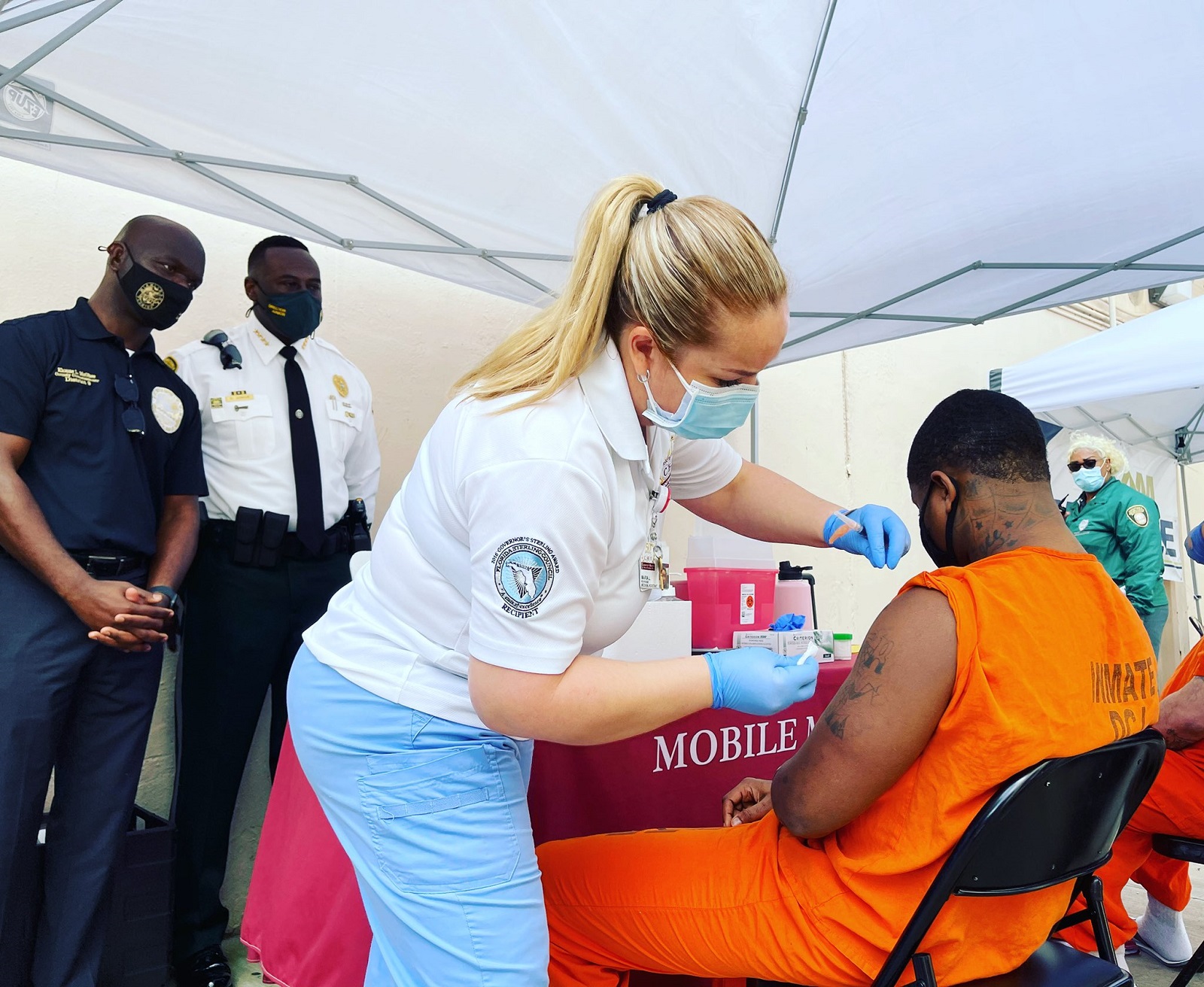 Vaccination efforts focus on the incarcerated
