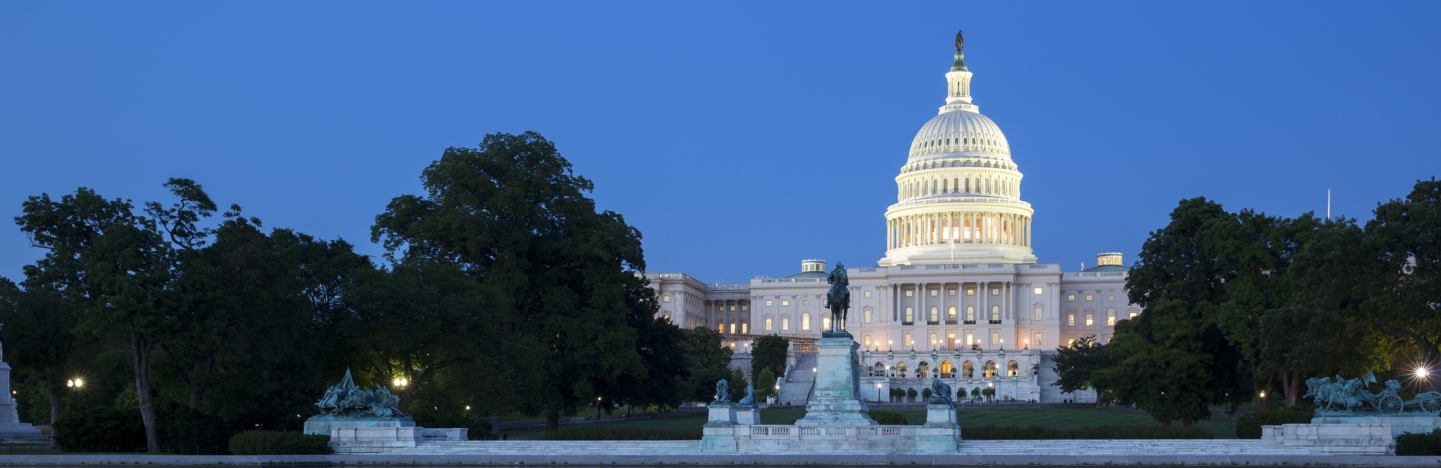 U.S. Capitol dusk