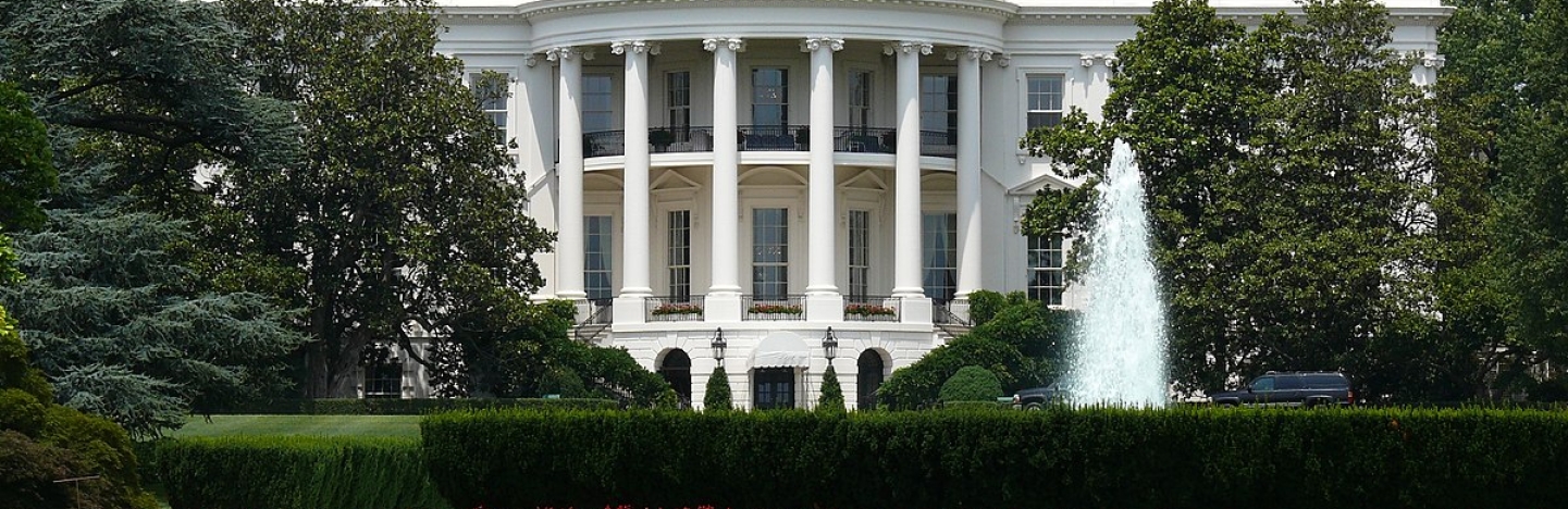 White House from the South Lawn