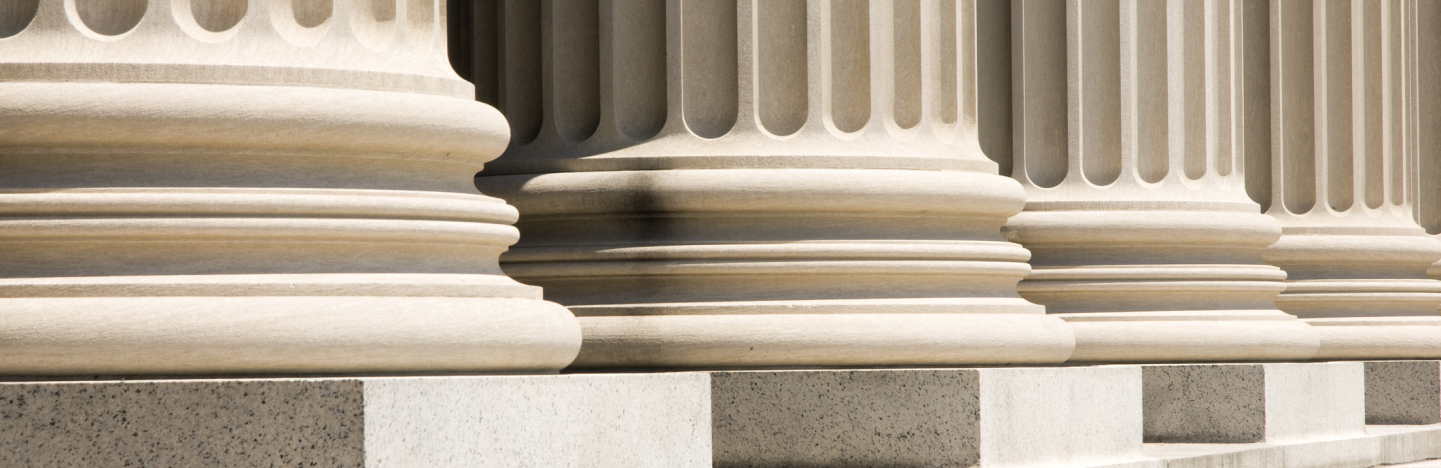 Column bases and steps
