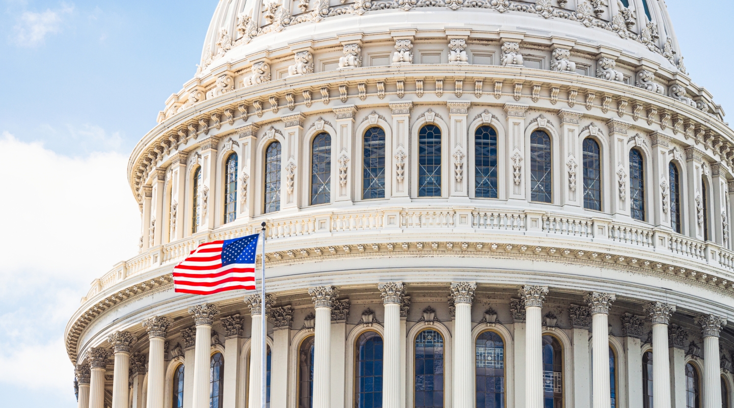 US Capitol Building close-up