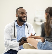 Doctor and patient