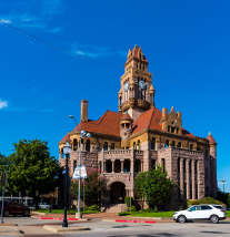 The Wise County Courthouse in Decatur