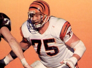 Bruce Reimers' 1991 Fleer trading card during his last season playing for the Bengals