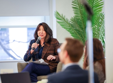 Jefferson Parish, La. President Cynthia Lee Sheng talks mitigation. Photo courtesy of The Pew Charitable Trusts