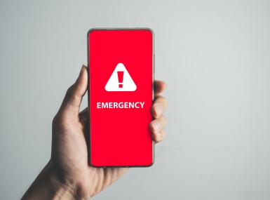 Phone emergency alert