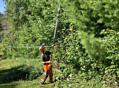 Erie County, N.Y. Parks, Recreation and Forestry staff will train new recruits to use equipment necessary to maintain the parks. Photo courtesy of Erie County Parks, Recreation & Forestry