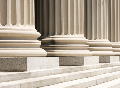 Column bases and steps