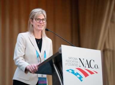 Tammy Tincher, NACo's director of membership engagement. Photo by Denny Henry