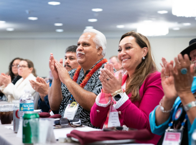 NACo members at a meeting