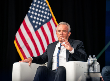 HHS Secretary Robert F. Kennedy, Jr. discusses health issues Feb. 24 at the NACo Legislative Conference at the Washington Hilton. Photo by Denny Henry