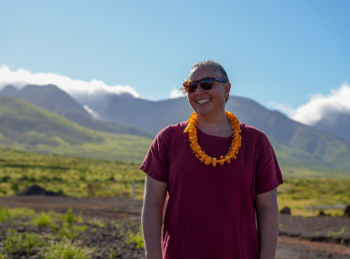 Maui County Councilmember Tamara Patlin. NACo filmed interviews with Patlin that will be released in a video later this year. Photo by Rich Wills