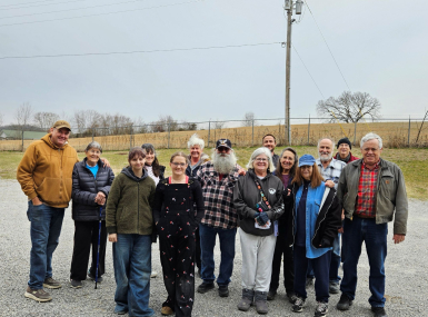 Cumberland County, Ky. “Retired and Inspired” volunteers gather for a photo. Photo courtesy of County Judge/Executive Luke King