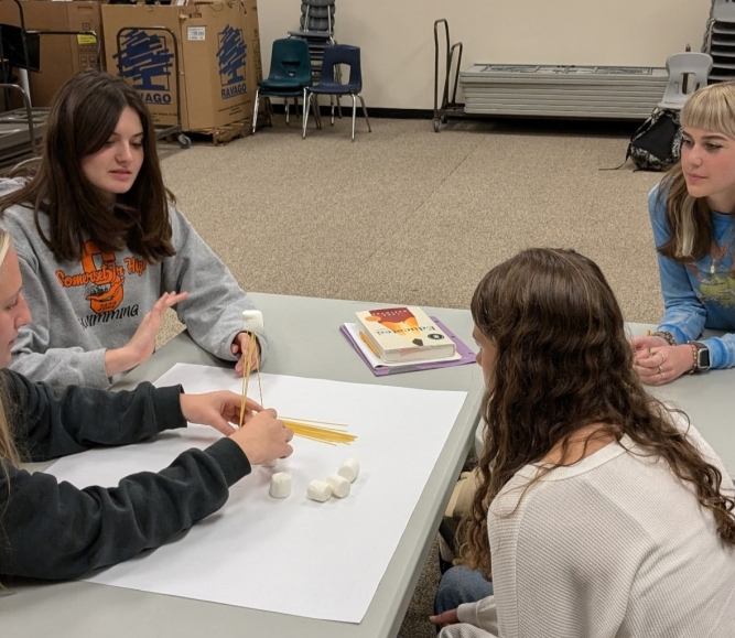 Somerset County, Pa. high school students take part in the county’s youth engagement session for an economic diversification plan. Photo courtesy of Somerset County