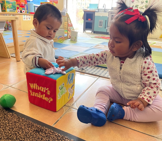 Children play at a local child-care business created with help from Stanislaus County, Calif. Photo courtesy of Stanislaus County