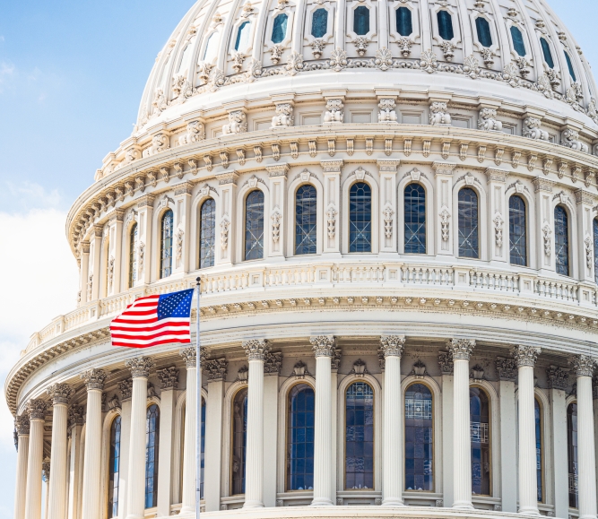US Capitol Building close-up