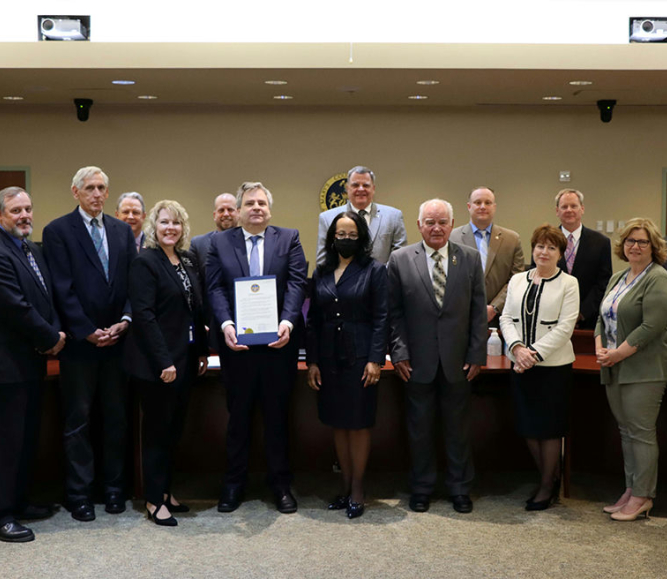 St. Mary’s County, Md. issues a proclamation for National County Government Month.