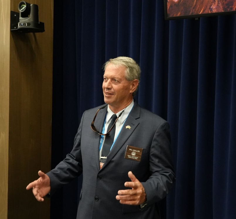 Custer County,  Idaho Commissioner Will Naillon  Photo by Charlie Ban