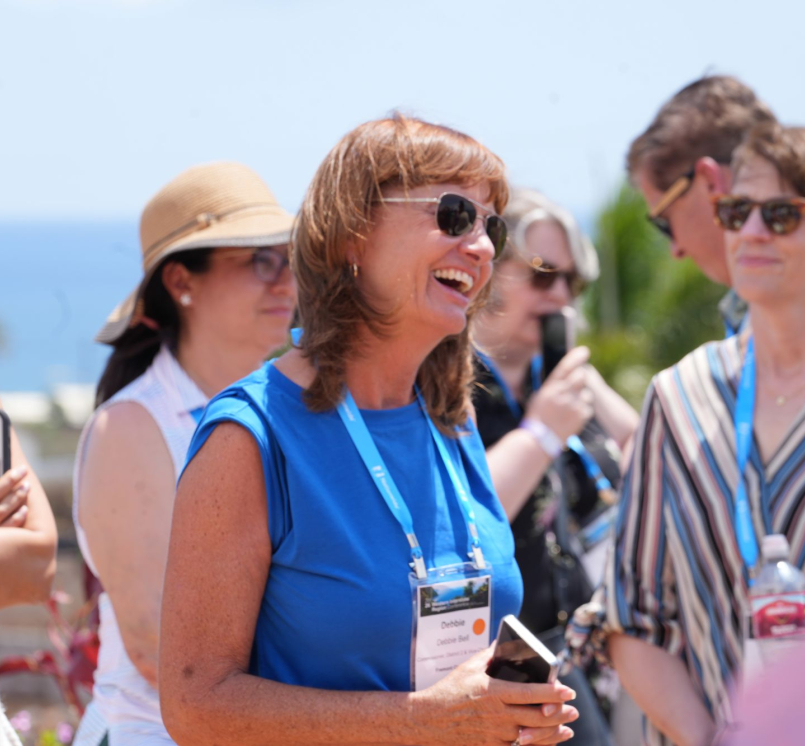 Fremont County, Colo. Commissioner Debbie Bell asks a question during the 2026 WIR Conference. Photo by Charlie Ban