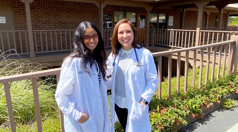 Dr. Archana Ganta (left) and Dr. Arely Macias were the first physicians in Amador County’s Family Medicine Rural Residency Program.