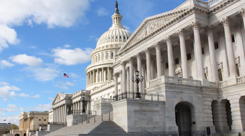 U.S. Capitol side angle