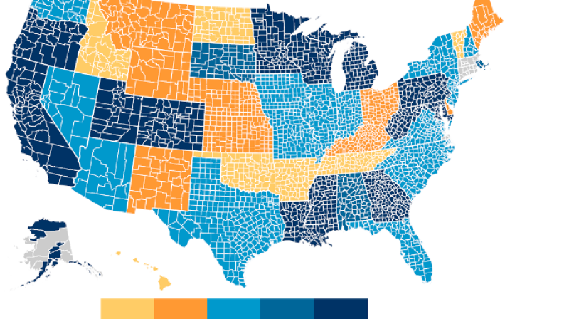 Administrators map