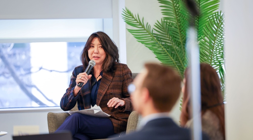 Jefferson Parish, La. President Cynthia Lee Sheng talks mitigation. Photo courtesy of The Pew Charitable Trusts