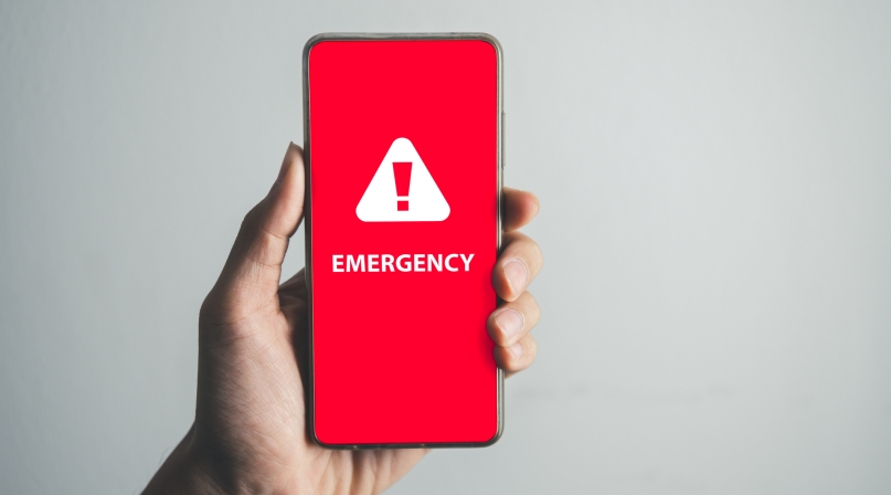 Phone emergency alert
