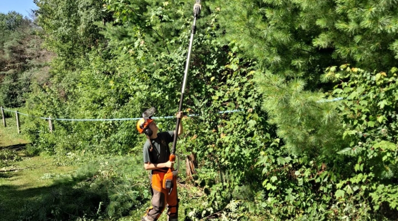 Erie County, N.Y. Parks, Recreation and Forestry staff will train new recruits to use equipment necessary to maintain the parks. Photo courtesy of Erie County Parks, Recreation & Forestry