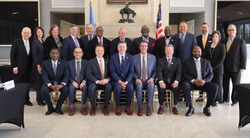 NACo President J.D. Clark, First Vice President George Dunlap and Exec-utive Director Matt Chase recently participated in a meeting of the Big Seven — the nation’s principal state and local government organizations. State and local leaders discussed the evolving intergovernmental system and considered ideas for how working together can advance shared priorities and secure better outcomes for communities nationwide.
