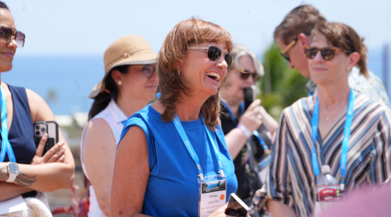 Fremont County, Colo. Commissioner Debbie Bell asks a question during the 2026 WIR Conference. Photo by Charlie Ban