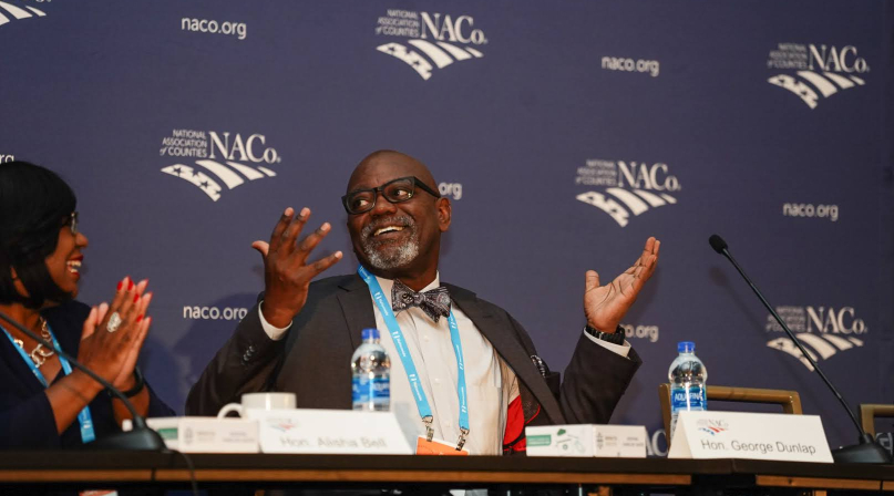 NACo President George Dunlap served as chair of the Justice and Public Safety Policy Steering Committee prior to pursing a role on the executive committee. Photo by Hugh Clarke