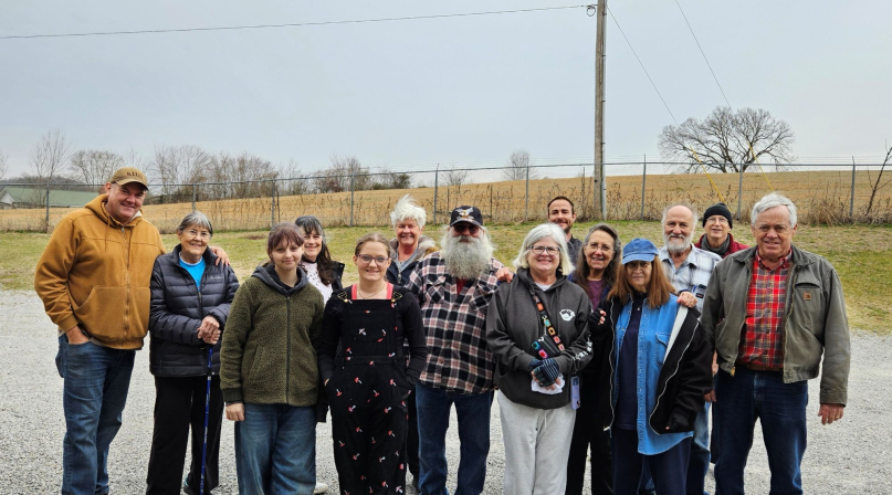 Cumberland County, Ky. “Retired and Inspired” volunteers gather for a photo. Photo courtesy of County Judge/Executive Luke King