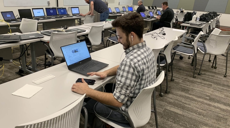 Image of Mecklenburg-County-NC-laptops-employees.jpg