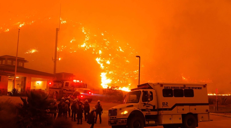 Ventura County Fire Station 56 along Pacific Coast Highway in Malibu; photo by Ray Ford courtesy of SBCFireInfo.jpg Image of Ventura County Fire Station 56 along Pacific Coast Highway in Malibu; photo by Ray Ford courtesy of SBCFireInfo.jpg