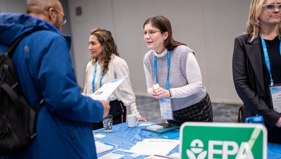 EPA staff meet with county officials at the 2025 NACo Legislative Conference. Photo by Denny Henry