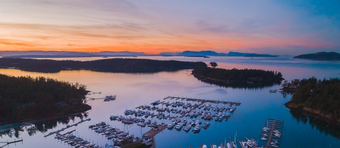 Image of San-Juan-Islands-Aerial-at-sunset.jpg